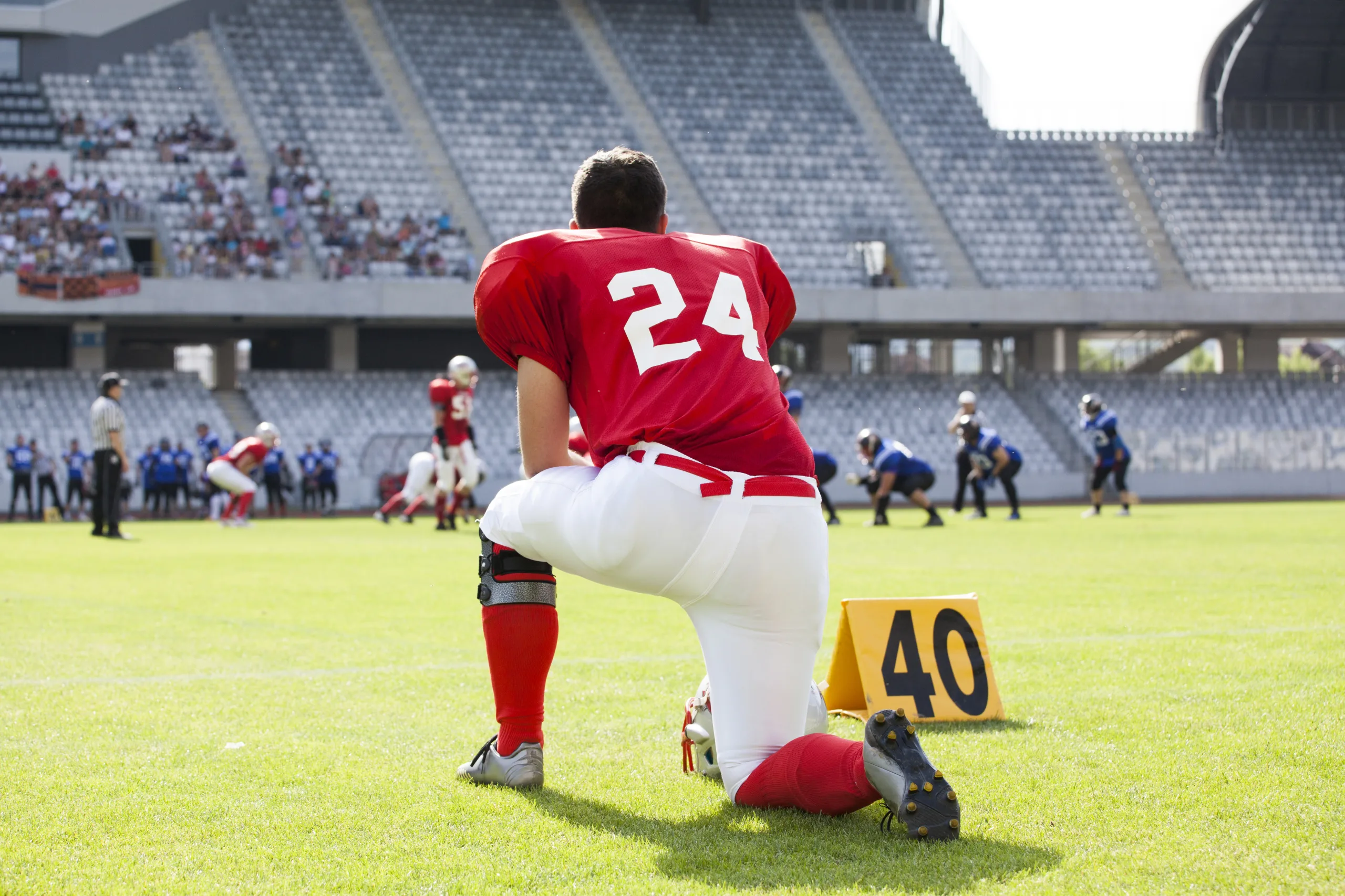 American football game