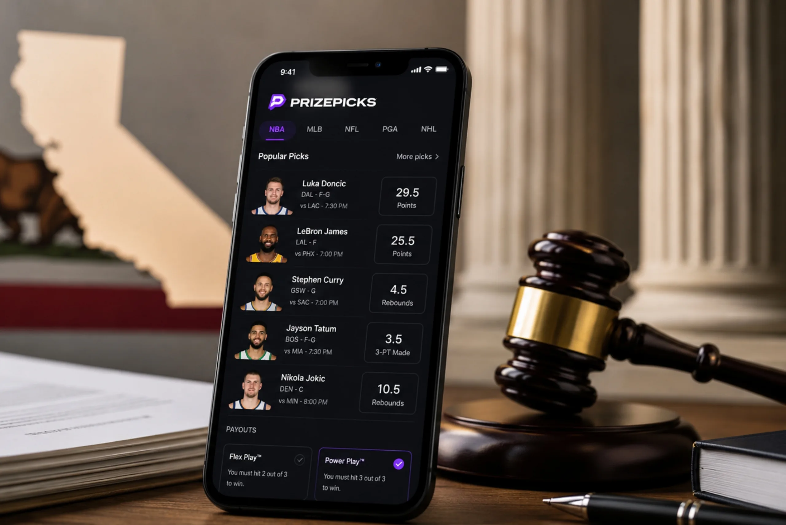 is prizepicks legal in california