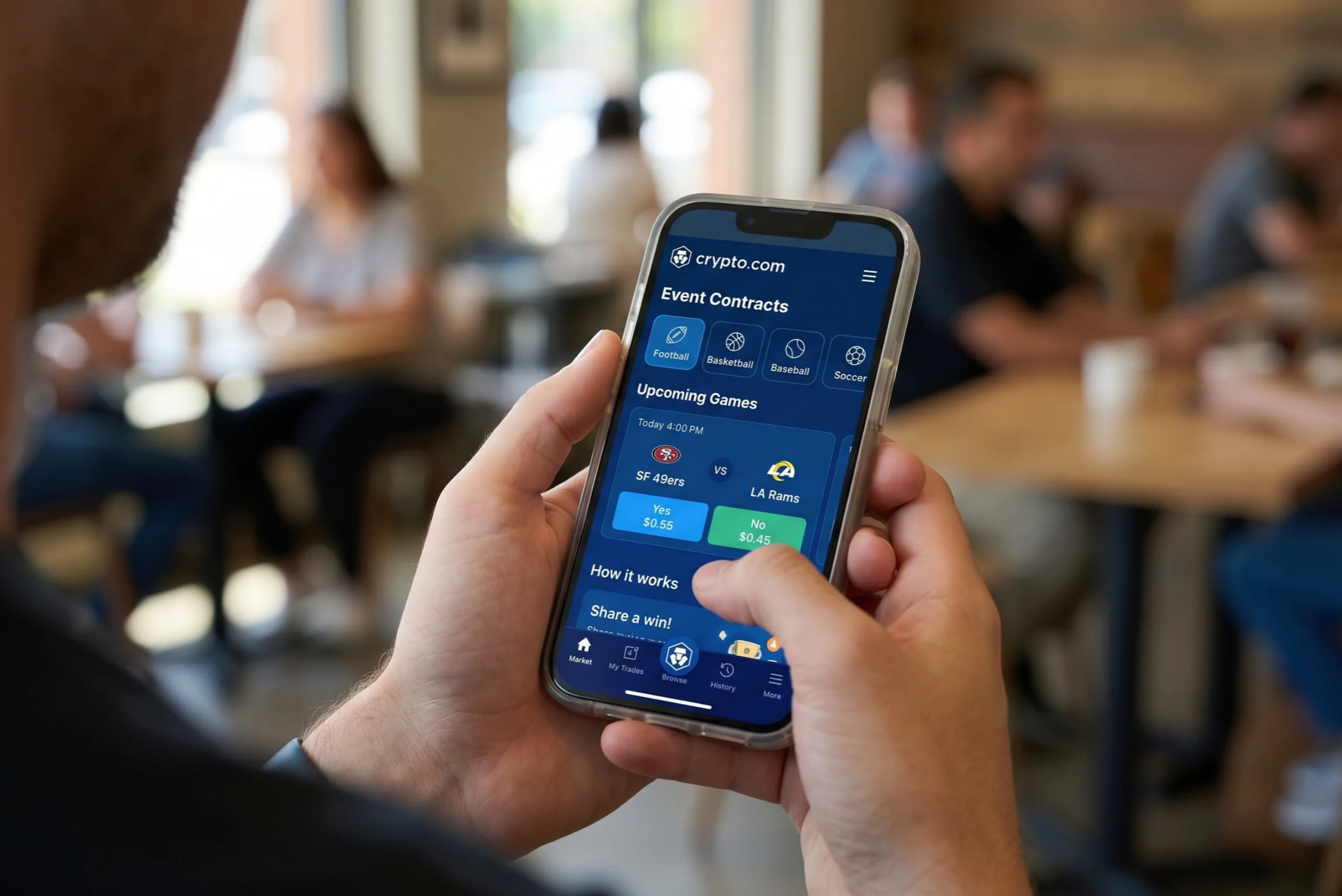 Crypto com Sports Event Contracts